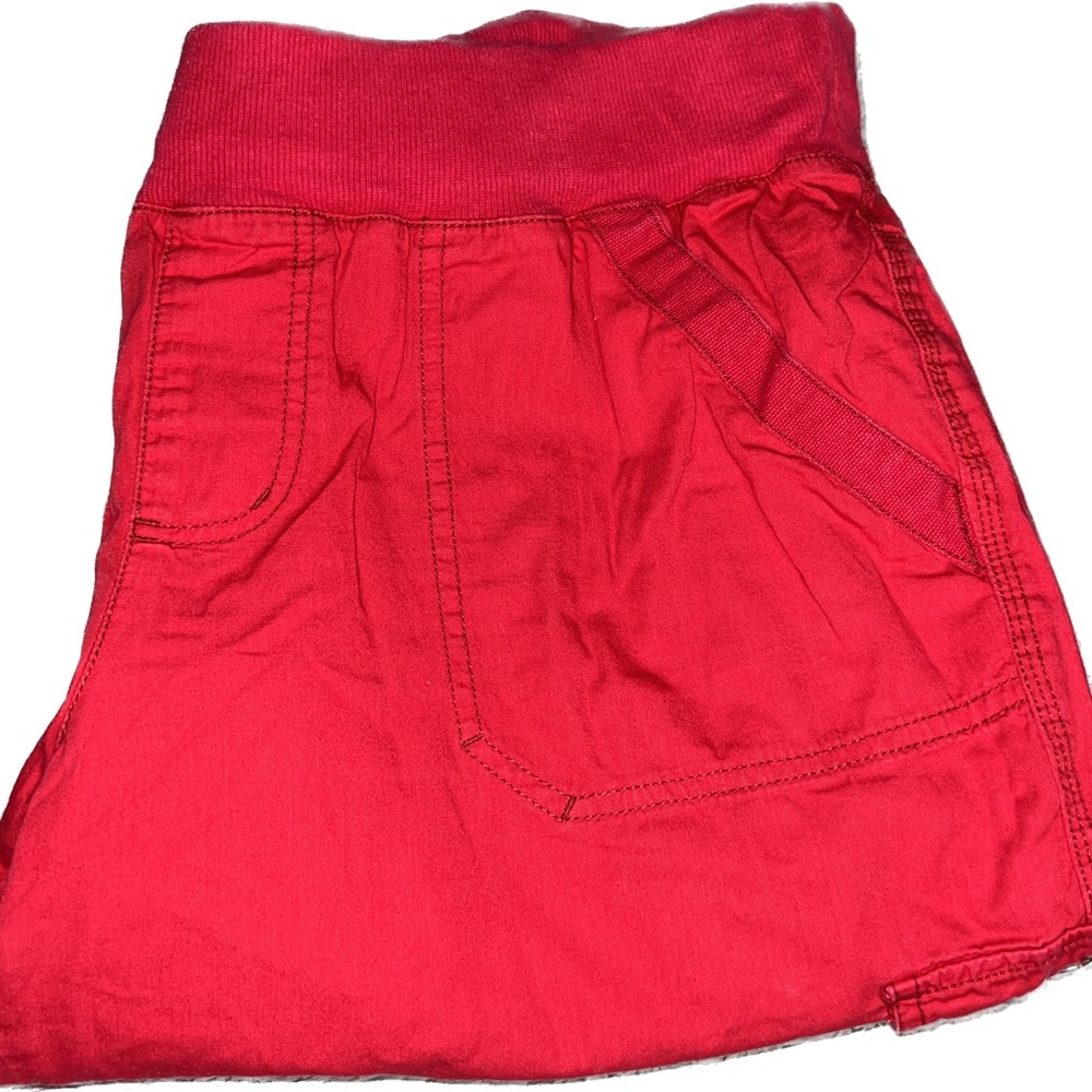 Pure Energy Red Cargo Shorts